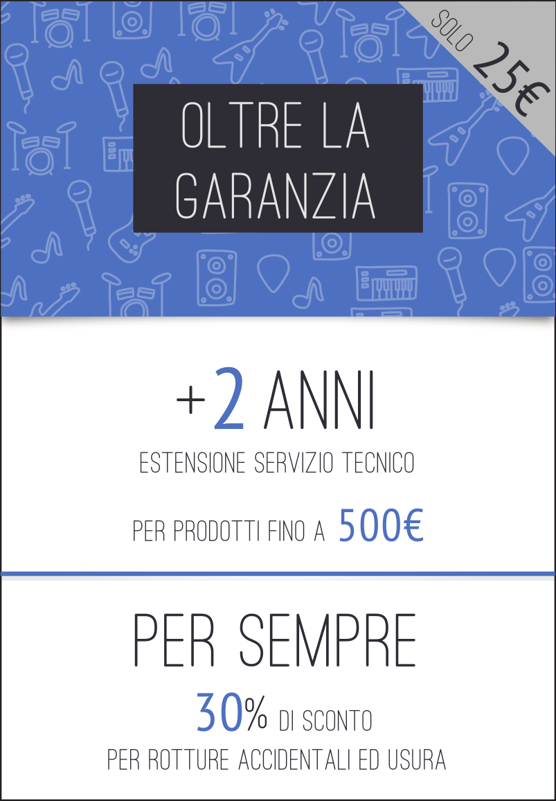 Solo 25€ per un massimale fino a 500€